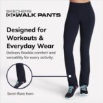 Skechers Women's Go Walk High Waisted Pant Joy – 4-Way Stretch, Moisture-Wicking, Layered Waistband - Image 3