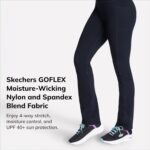 Skechers Women's Go Walk High Waisted Pant Joy – 4-Way Stretch, Moisture-Wicking, Layered Waistband - Image 5
