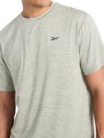 Reebok Men's Strike Short Sleeve Crewneck T-Shirt, Standard Fit, Lightweight Stretch Poly Jersey Fabric - Image 3