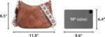 APHISON Trendy Leather Crossbody Purse with Adjustable Strap, Women's Shoulder Handbag - Image 3