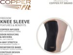 Copper Fit Freedom Knee Compression Sleeve - Image 2