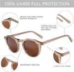 ZENOTTIC Vintage Round Polarized Sunglasses for Men Women UV400 Protection - Image 5