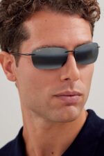 Maui Jim Polarized Men's and Women's Lighthouse Rimless Sunglasses - Image 3