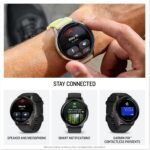 Garmin Venu® 4, 45mm, Advanced Health and Fitness GPS Smartwatch, Bright and Colorful Display, Built-in Flashlight, 12 Days of Battery Life, Slate with Black Silicone Band - Image 4
