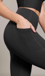 ODODOS Buttery Soft Lounge Yoga Capris with Pockets for Women, 14" / 19" / 21" High Waist Capri Leggings - Image 5