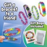 Rainbow Loom Original Rubber Band Bracelet Making Kit - 628 Pcs Loom Kit with Loom Board, Metal Hook, 600 Bands, C-Clips - Ages 7+, 2014 Toy of the Year - Image 7