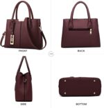 COCIFER Purses and Handbags for Women Shoulder Tote Bags Top Handle Satchel - Image 3