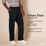 Amazon Essentials Men's Classic-Fit Wrinkle-Resistant Flat-Front Stretch Chino Pant - Image 2