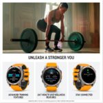 Garmin fēnix® 8 – 51 mm, AMOLED, Sapphire, Premium Multisport GPS Smartwatch, Long-Lasting Battery Life, Dive-Rated, Built-in LED Flashlight, Titanium with Spark Orange/Graphite Band - Image 5
