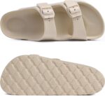 Goosecret Women's Comfortable Arch Support Walking Platform Sandals | Lightweight Chunky Slip-On Foam Slides with Adjustable Buckle, Sandals for Beach and Daily Wear - Image 4