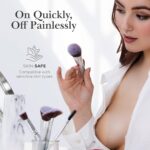 Nippies Nipple Covers for Women - Reusable Sticky Silicone Pasties with Travel Case - Original Circle or Lift Style Available - Image 7