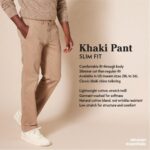 Amazon Essentials Men's Slim-Fit All-Day Stretch Casual Chino Pant - Image 2