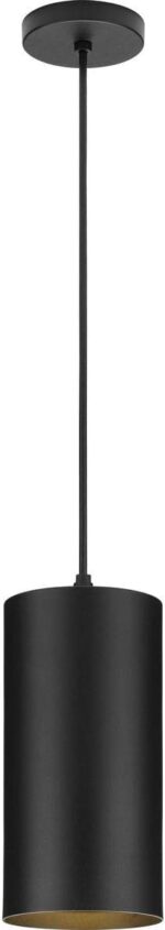 Progress Lighting P500356-031 6IN CYL RNDS Cylinder, Black, 12.00x6.00x6.00 - Image 3