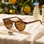AVAWAY Small Face Womens Mens Sunglasses Polarized – Round Acetate Frame UV400 Protection for Driving Vacation Summer Outings - Image 4