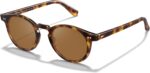 AVAWAY Small Face Womens Mens Sunglasses Polarized – Round Acetate Frame UV400 Protection for Driving Vacation Summer Outings - Image 9