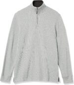 Amazon Essentials Men's Quarter-Zip French Rib Mock Neck Sweater, Casual Wear - Image 6