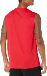 Amazon Essentials Men's Gym Tank Tops, Moisture-Wicking Dry Fit Breathable Muscle Shirts, Pack of 2 - Image 3