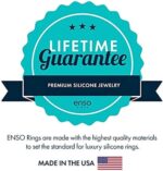 Enso Rings Classic Elements Silicone Ring | Made in The USA | Comfortable, Breathable, and Safe - Image 4