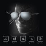 ZENOTTIC Polarized Aviator Sunglasses for Men Carbon Fiber Temple Pilot Sun Glasses with Mirrored Lens UV Protection - Image 5