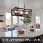 Aspen Creative 28011-61-1 Clear Seeded Glass Shade for Pendant Lights, Wall Sconces, and Lamp Posts, 1-3/4" Fitter Size, 7" High x 8" Diameter - Image 7