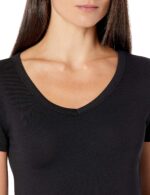 Amazon Essentials Women's Slim-Fit Short-Sleeve V-Neck T-Shirt - Image 5