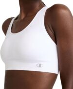 Champion Women's The Infinity Racerback Sports Bra, Moderate Support, Seamless, Moisture-Wicking - Image 3