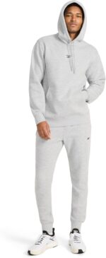 Reebok Men’s Finisher Hoodie, Standard Fit, Midweight Cotton-Poly Fleece Fabric - Image 3