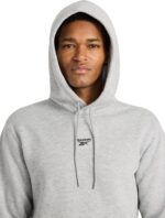 Reebok Men’s Finisher Hoodie, Standard Fit, Midweight Cotton-Poly Fleece Fabric - Image 4