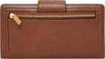 Fossil Women's Logan Leather Wallet RFID Blocking Tab Clutch - Image 3