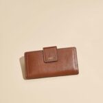Fossil Women's Logan Leather Wallet RFID Blocking Tab Clutch - Image 5