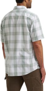 Wrangler Authentics Men's Short Sleeve Classic Plaid Shirt - Image 2
