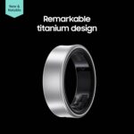 SAMSUNG Galaxy Ring, AI Smart Ring, Size First w/Sizing Kit, No App Subscription, Fitness Monitor, Sleep Tracker, Up to 7-Day Battery, Size 8, Titanium Gold [US Version, 1Yr Manufacturer Warranty] - Image 4