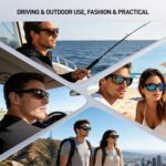 Corning Glass Polarized Sunglasses–UV400 Anti-Glare, Scratch Resistant, Italian Design for Driving Fishing Outdoor - Image 4