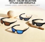 Corning Glass Polarized Sunglasses–UV400 Anti-Glare, Scratch Resistant, Italian Design for Driving Fishing Outdoor - Image 7
