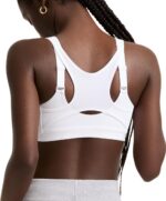 Champion Women's Sports Bra, Motion Control Front-Zip, High-Impact Maximum Support, Breathable, Moisture-Wicking - Image 3