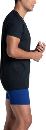 Fruit of The Loom Men's Crew Tee Undershirts, Moisture Wicking & Tag Free, Also Available in Big & Tall - Image 3