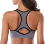 MIRITY Women Racerback Sports Bras - High Impact Workout Gym Activewear Bra - Image 6
