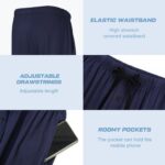 BAMBOO COOL Mens Pajama Pants Sleep Lounge Bottoms Soft Comfy Pj Pant Sleepwear with Pockets 2 Pack - Image 3