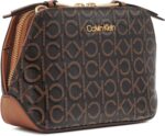 Calvin Klein Women's Lucy Triple Compartment Crossbody - Image 7