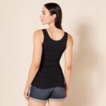 Amazon Essentials Women's Slim-Fit Ribbed Scoop Neck Tank Tops, Pack of 2 - Image 4