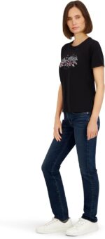 Spyder Women's Mountain Range Graphic Short Sleeve Tee T-Shirt - Image 4