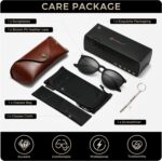 SUNGAIT Premium Vintage Round Sunglasses for Women Men Classic Retro Trendy Style - Image 6