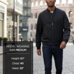 Michael Kors Men's Lightweight Bomber Jacket, Wind and Water Resistant - Image 3
