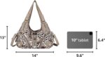 Angelkiss Hobo Purses and handbags for Women Satchel Handbag Women Purses Large Daily Shoulder Bags | Purses - Image 3