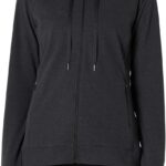 Amazon Essentials Women's Athletic Soft Performance Lightweight Zip Up Workout Hoodie Jacket