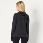 Amazon Essentials Women's Athletic Soft Performance Lightweight Zip Up Workout Hoodie Jacket - Image 3
