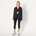 Amazon Essentials Women's Athletic Soft Performance Lightweight Zip Up Workout Hoodie Jacket - Image 5