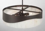 Minka Lavery 2094-860 Sway 4 Light 20" Wide Multi Light Pendant - Dark Bronze with Alabaster - Image 6