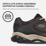 Skechers Men's Afterburn M. Fit Fashion Sneakers - Leather Upper, Memory Foam Insole, Rubber Outsole - Image 5