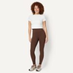 Amazon Essentials Women's Power Sculpt High Rise 7/8 Workout Length Legging with 25" Inseam - Image 5